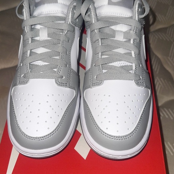 Nike Gray and White Sneakers “Nike Dunk Retro Low - Size 7.5 - New with Box.